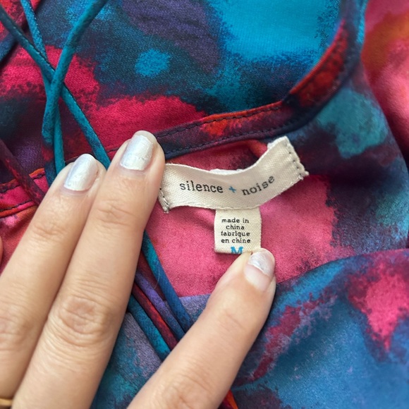 Silence + Noise Multicolor Tie-Dye Dress - Picture 6 of 9